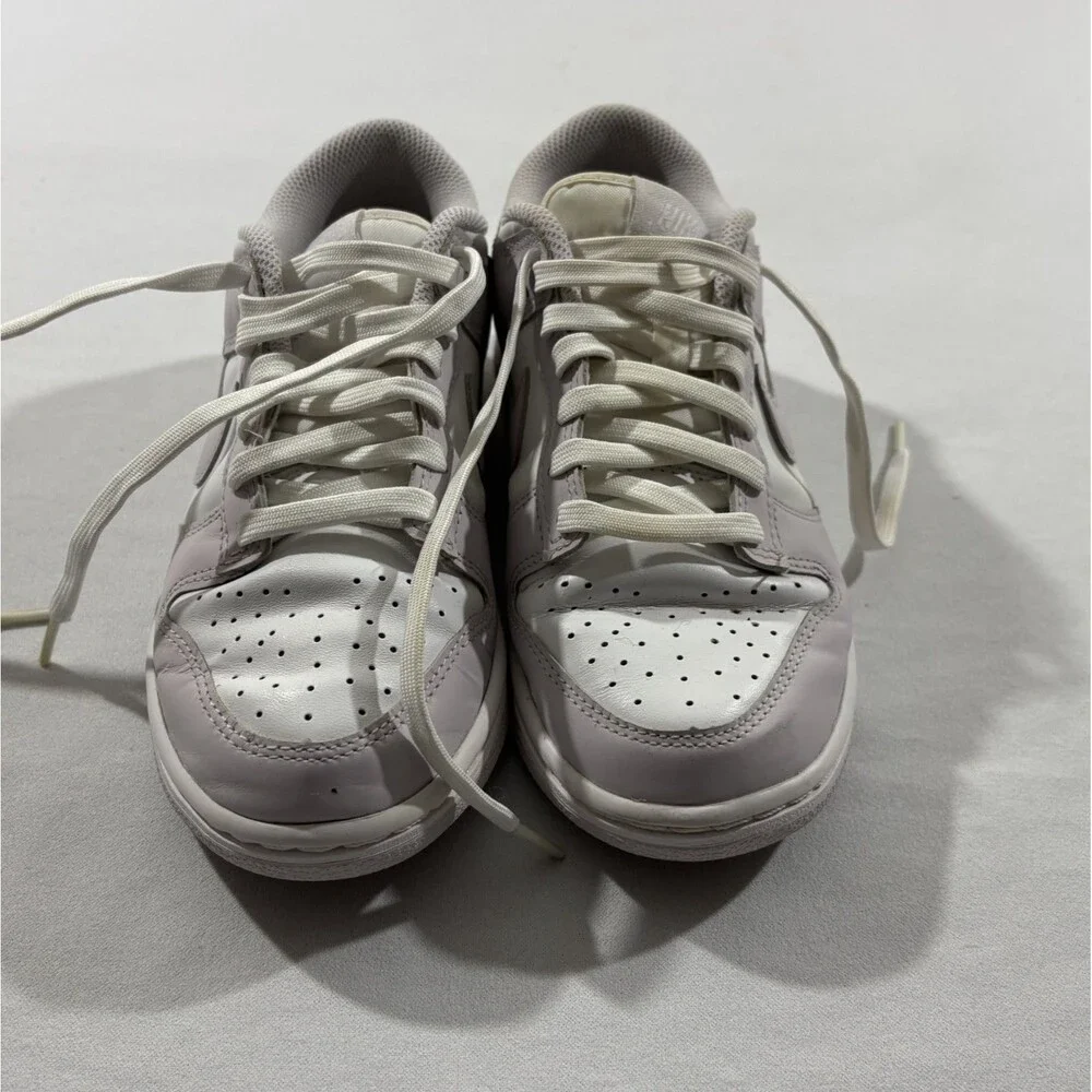 Nike Womens Dunk Low DD1503-116 Purple White Lace Sneakers Venice Shoes Sz 6.5